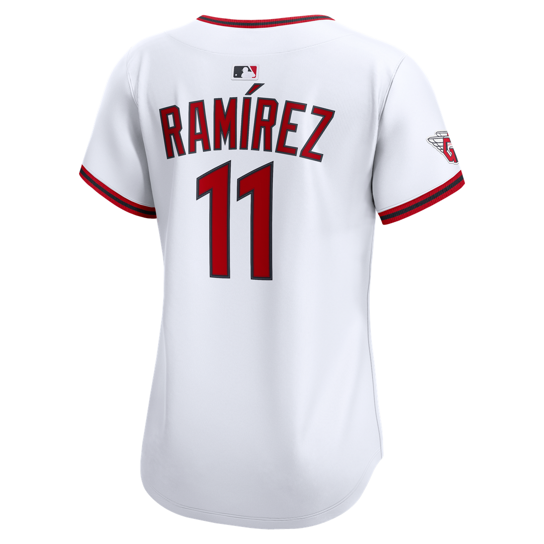 Cleveland Guardians José Ramírez Women's Home Limited Jersey - White