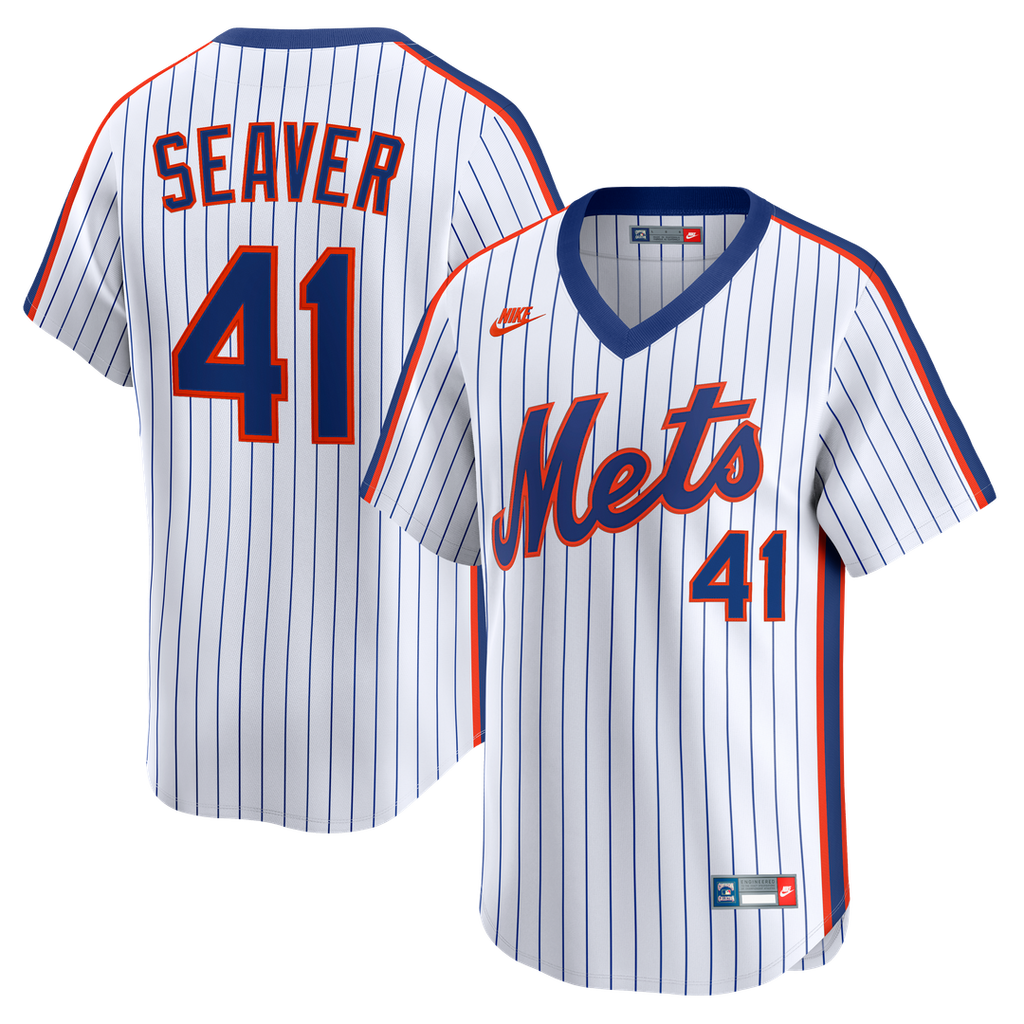 New York Mets Tom Seaver Cooperstown Limited Jersey - White