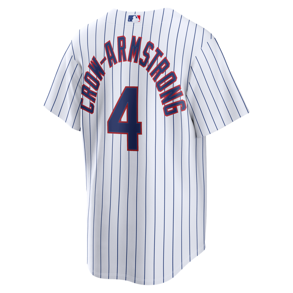 Chicago Cubs Pete Crow - Armstrong Home Replica Jersey - White