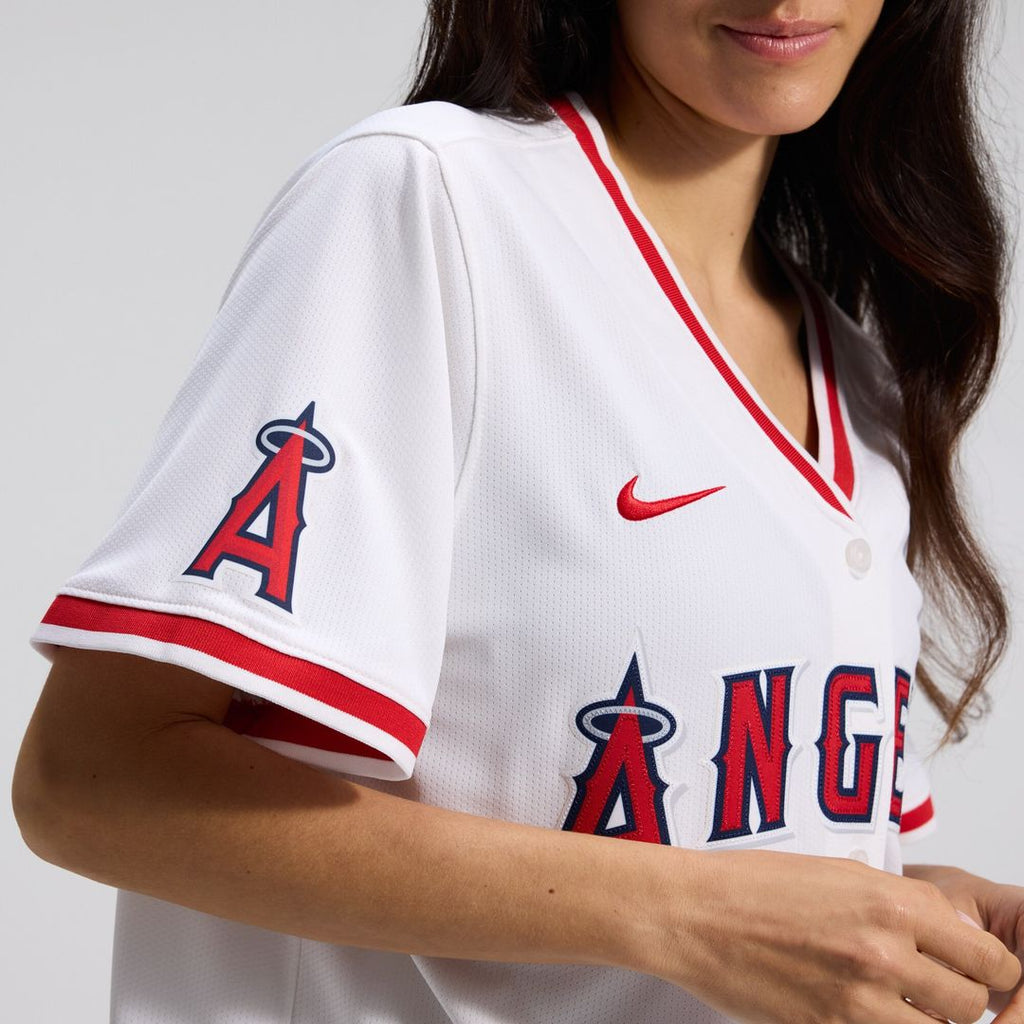 Los Angeles Angels Women's Home Limited Jersey - White
