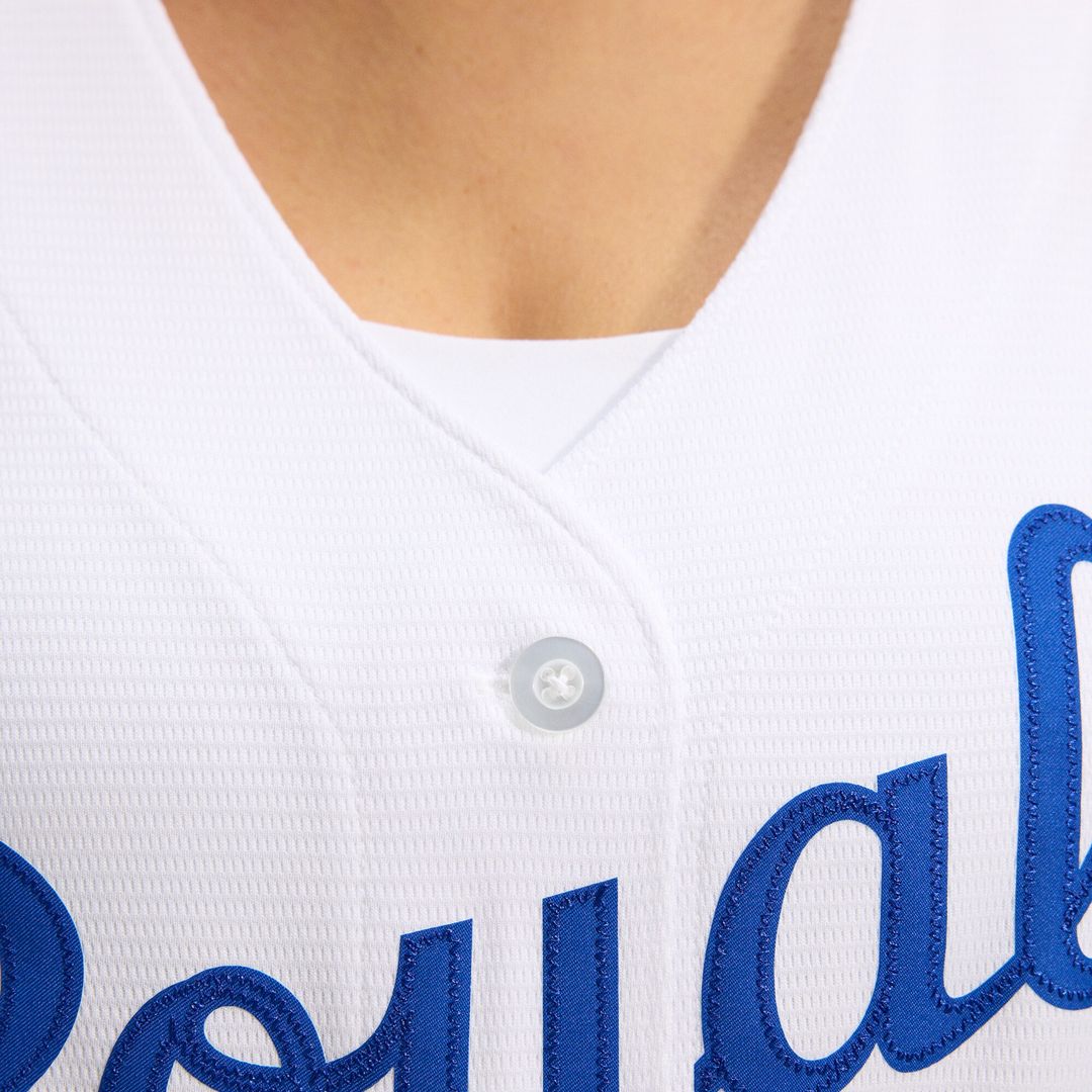 Kansas City Royals Women's Home Replica Team Jersey - White