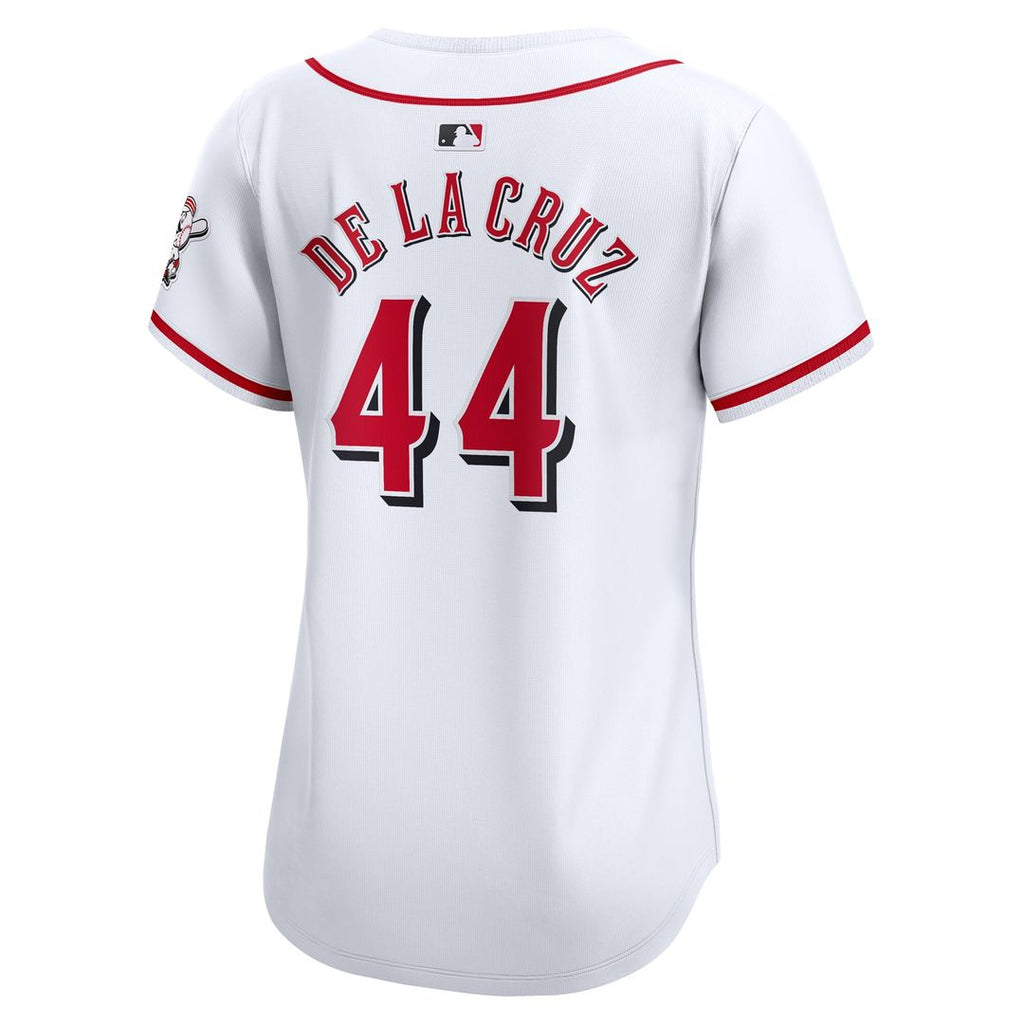 Cincinnati Reds Elly De La Cruz Women's Home Limited Jersey - White
