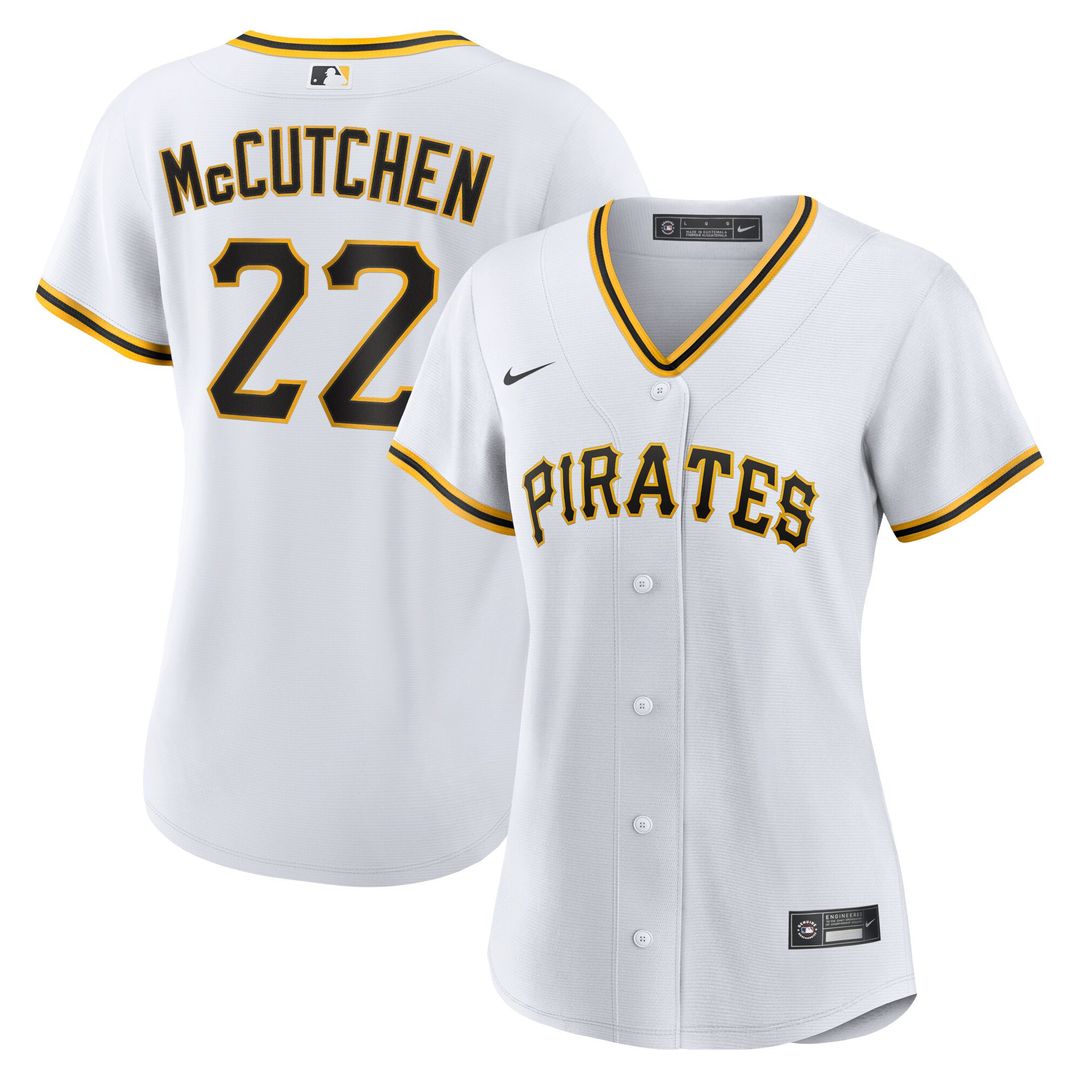 Pittsburgh Pirates Andrew McCutchen Women's Home Replica Jersey - White