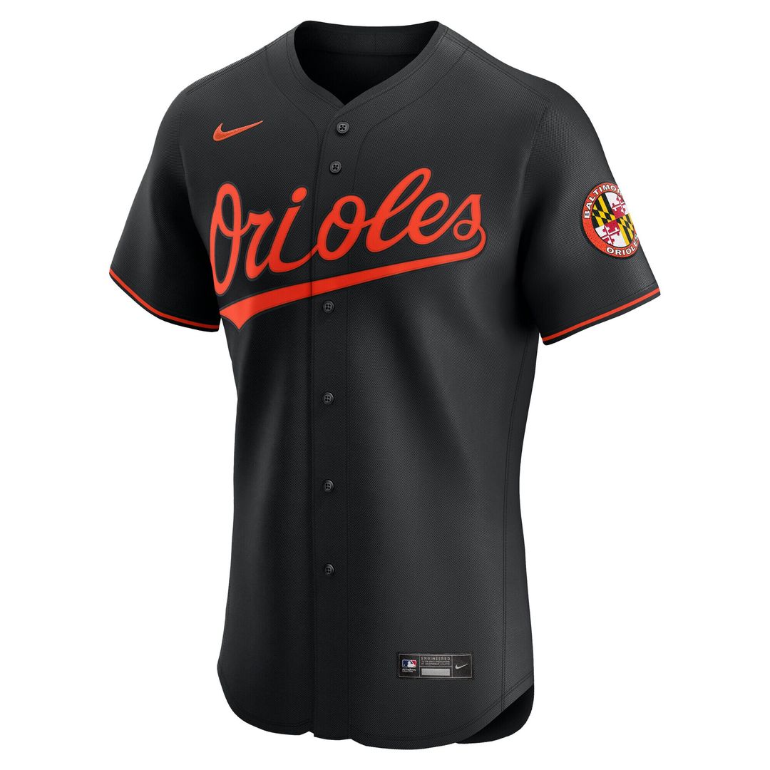 Baltimore Orioles Alternate Elite Jersey - Black