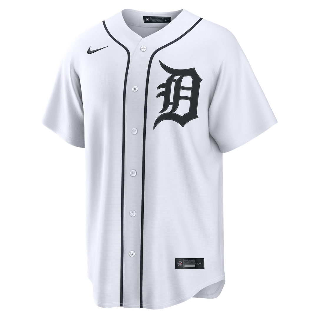 Detroit Tigers Tarik Skubal Home Replica Jersey - White