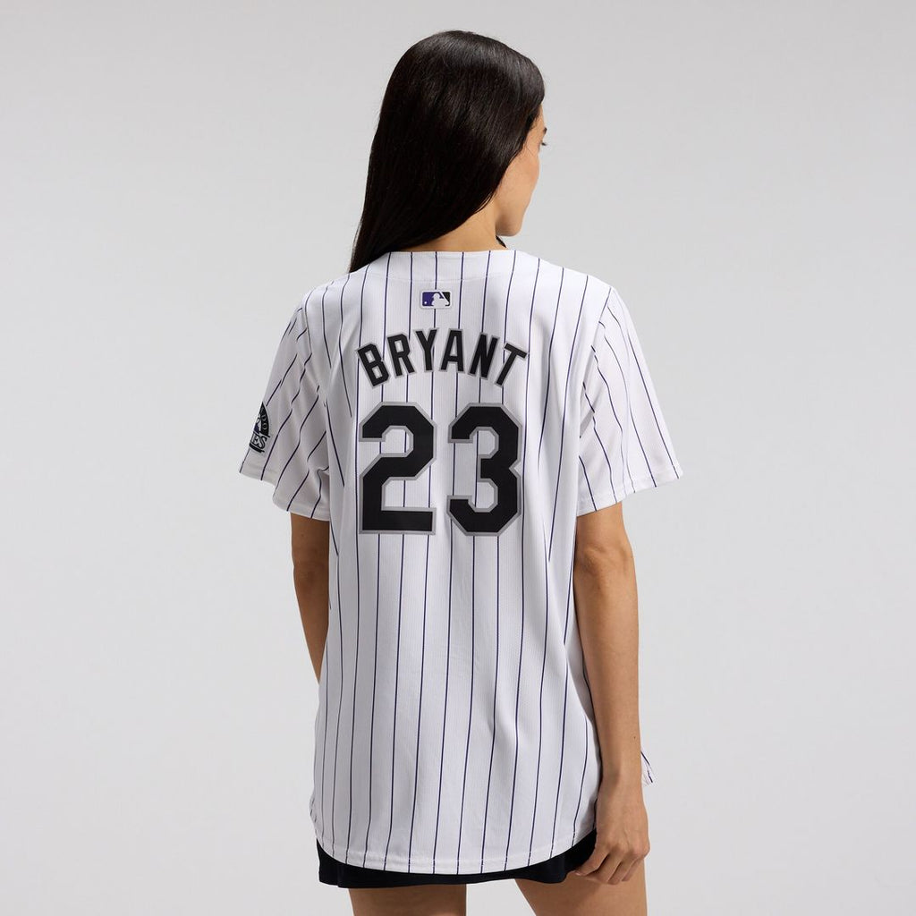 Colorado Rockies Kris Bryant Women's Home Limited Jersey - White
