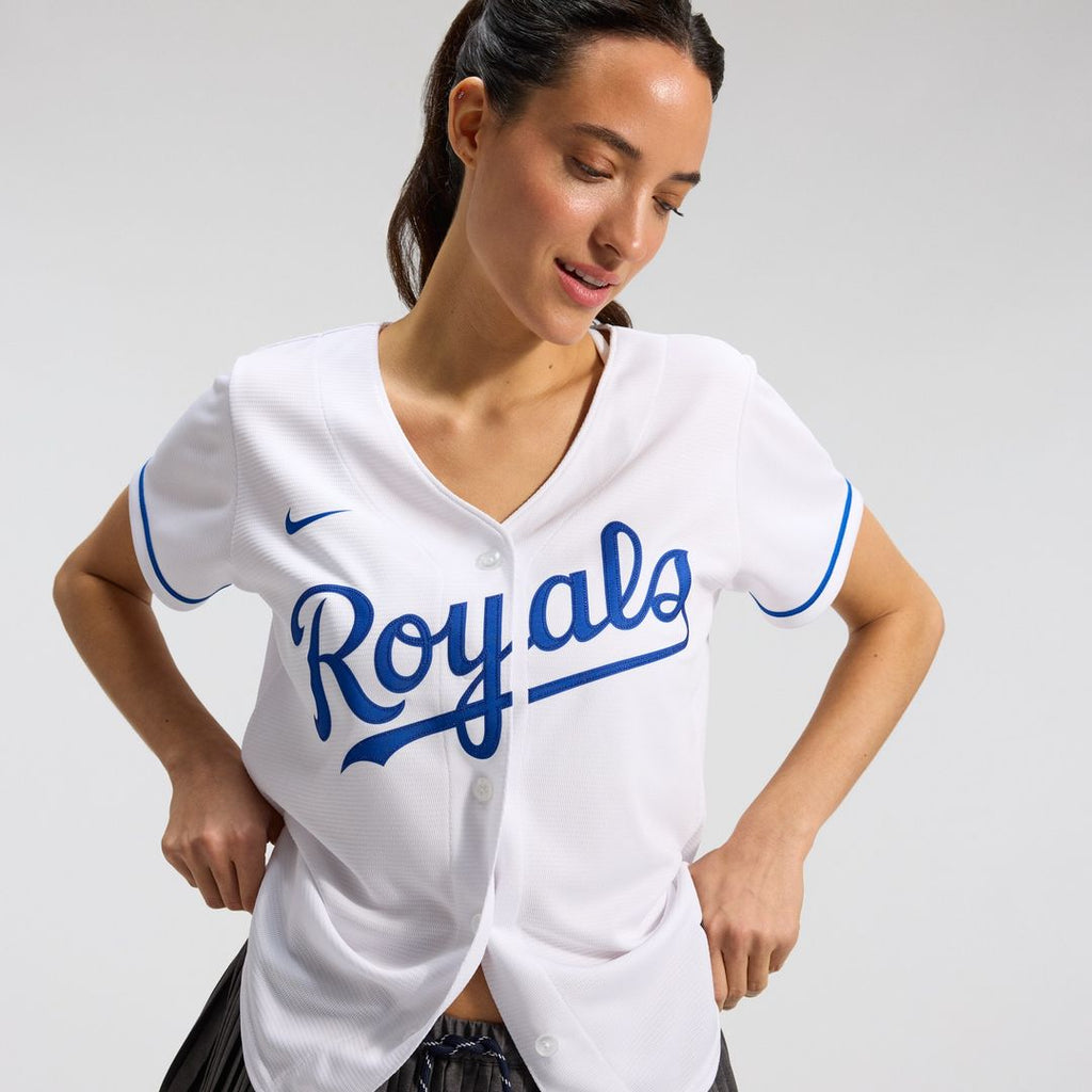 Kansas City Royals Women's Home Replica Team Jersey - White