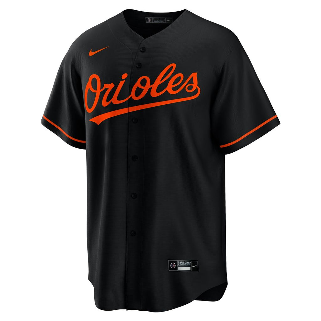 Baltimore Orioles Adley Rutschman Alternate Replica Jersey - Black