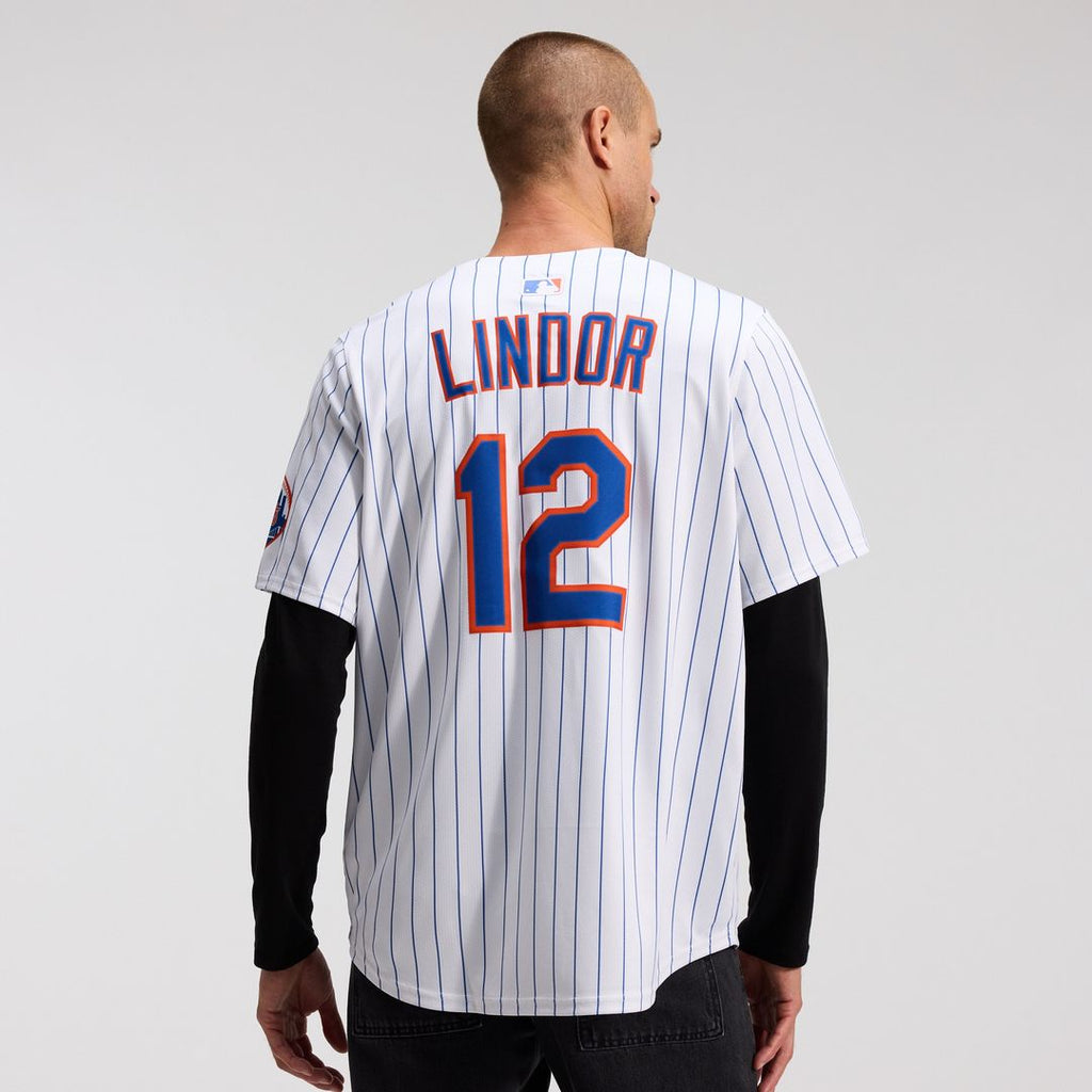 New York Mets Francisco Lindor Home Limited Jersey - White