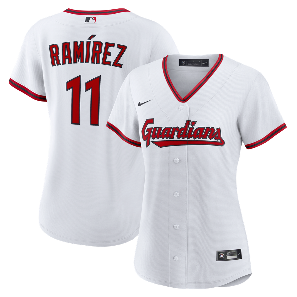 Cleveland Guardians José Ramírez Women's Home Replica Jersey - White