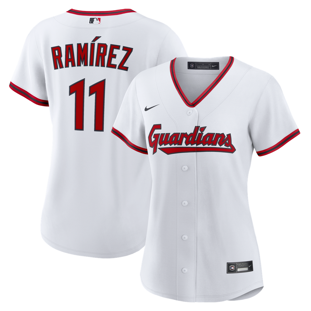 Cleveland Guardians José Ramírez Women's Home Replica Jersey - White