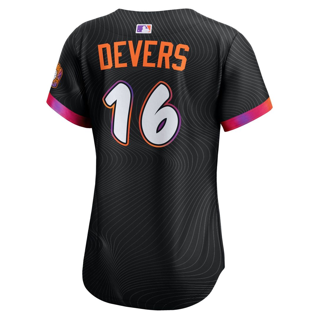 San Francisco Giants Rafael Devers Women's 2025 City Connect Limited Jersey - Black
