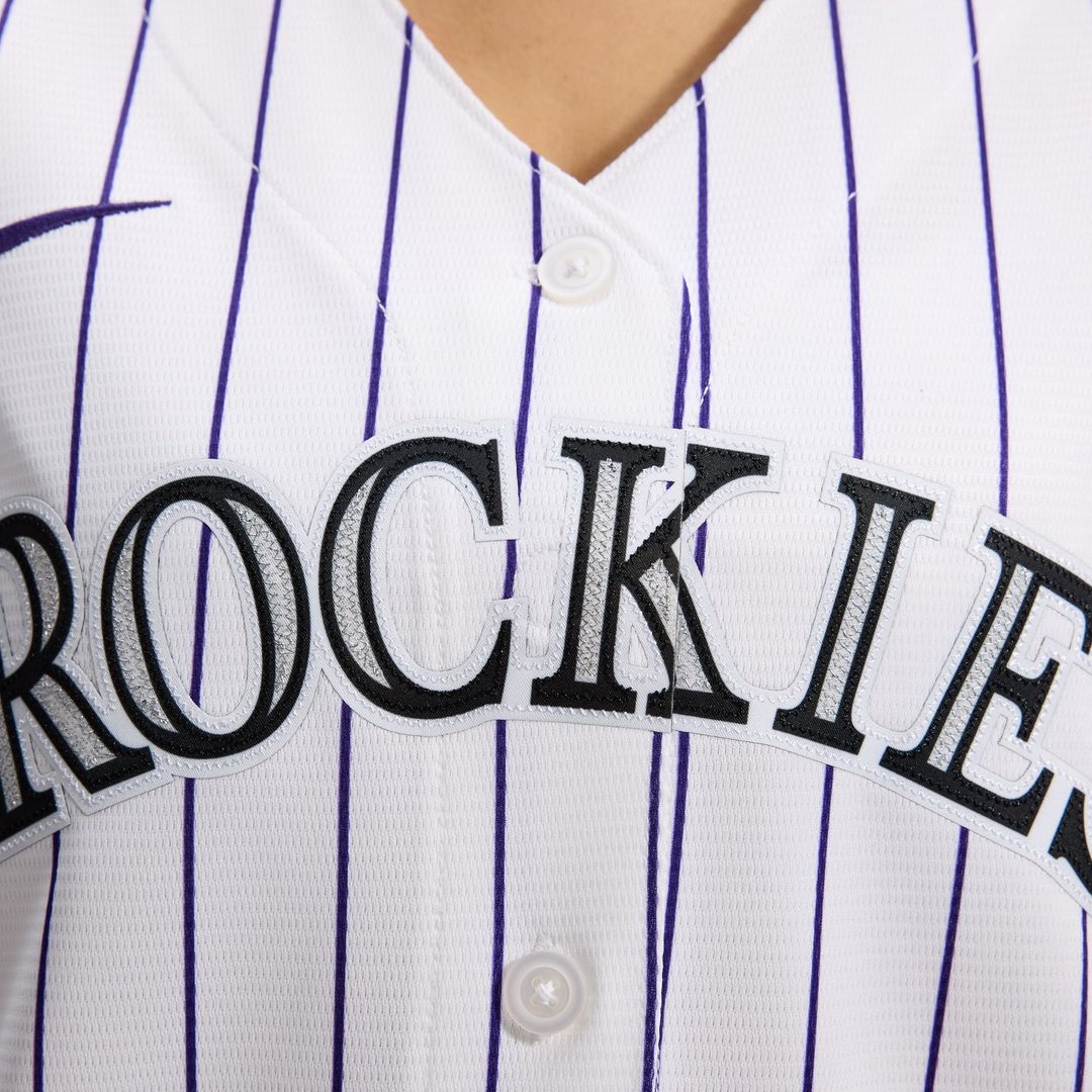 Colorado Rockies Women's Home Replica Team Jersey - White