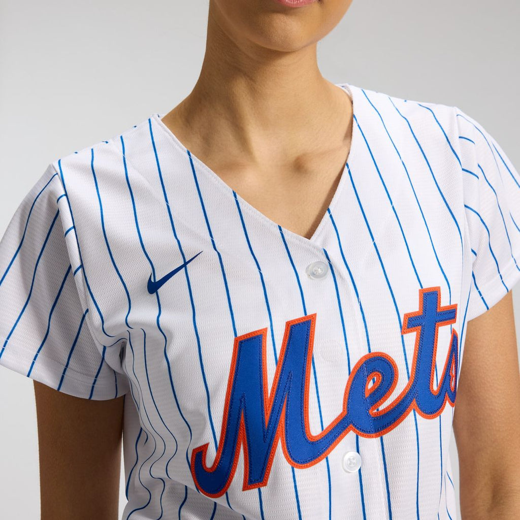 New York Mets Women's Home Replica Team Jersey - White