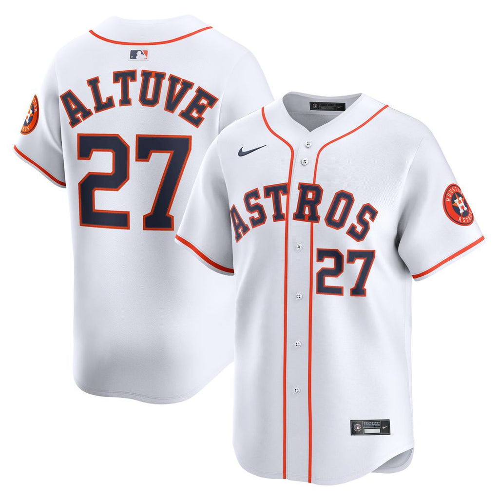 Houston Astros Jose Altuve Home Limited Jersey - White
