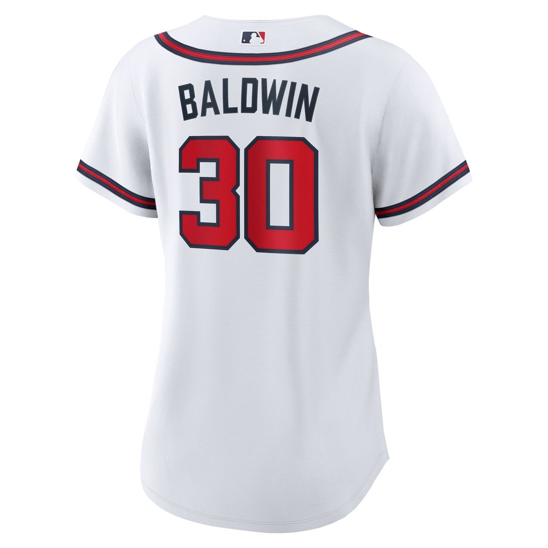 Atlanta Braves Drake Baldwin Women's Home Replica Jersey - White