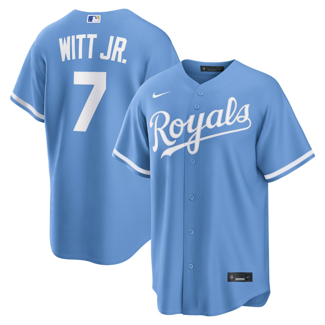 Kansas City Royals Bobby Witt Jr. Alternate Replica Jersey - Royal