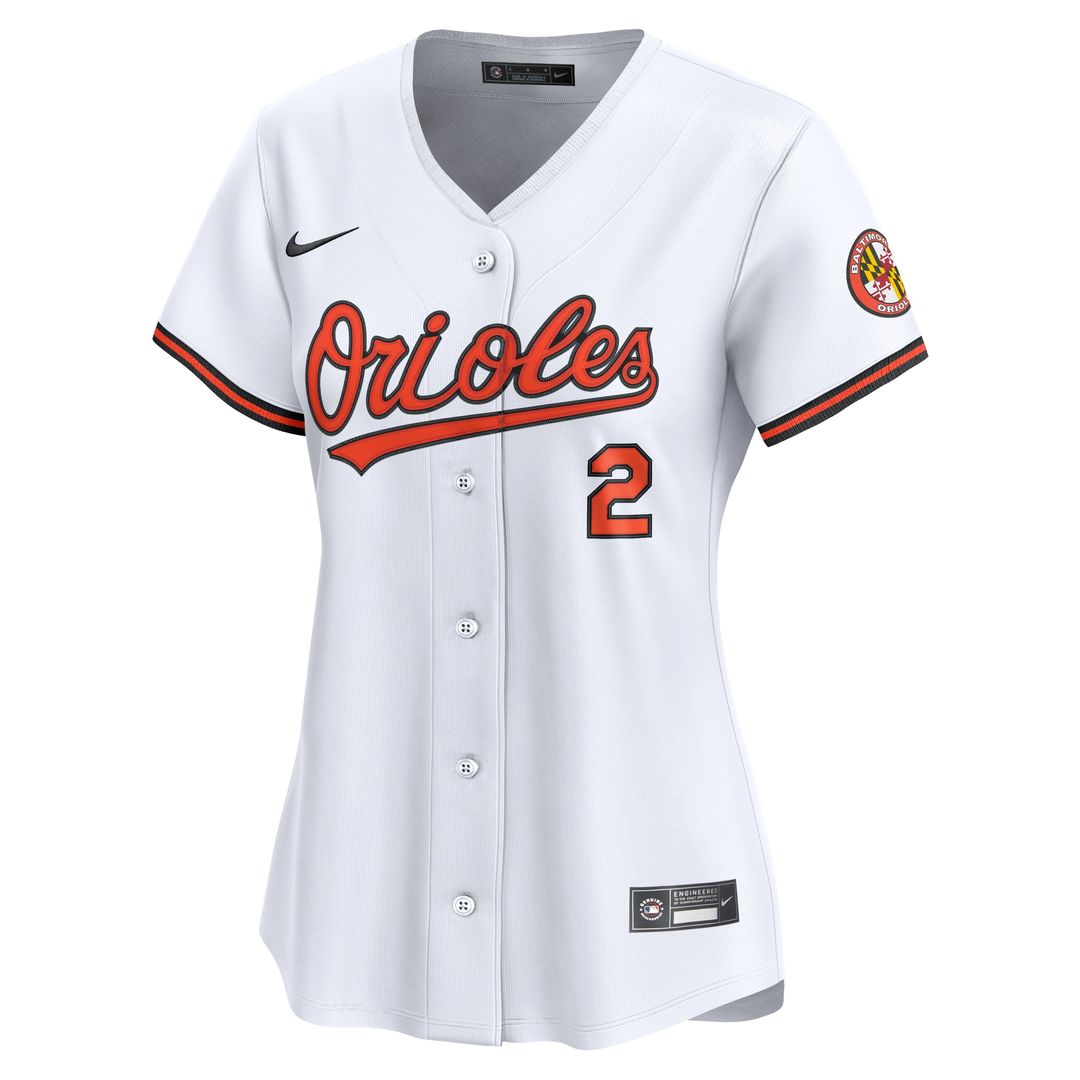 Baltimore Orioles Gunnar Henderson Women's Home Limited Jersey - White