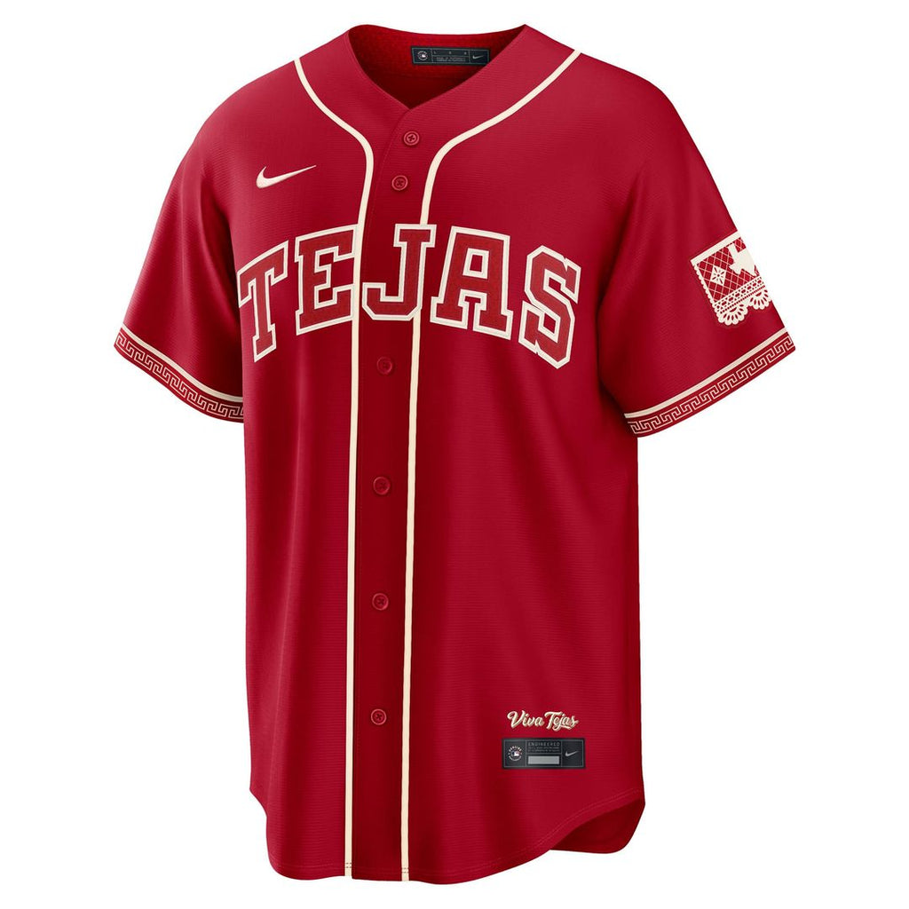 Texas Rangers Corey Seager 2026 City Connect Stadium Jersey - Red
