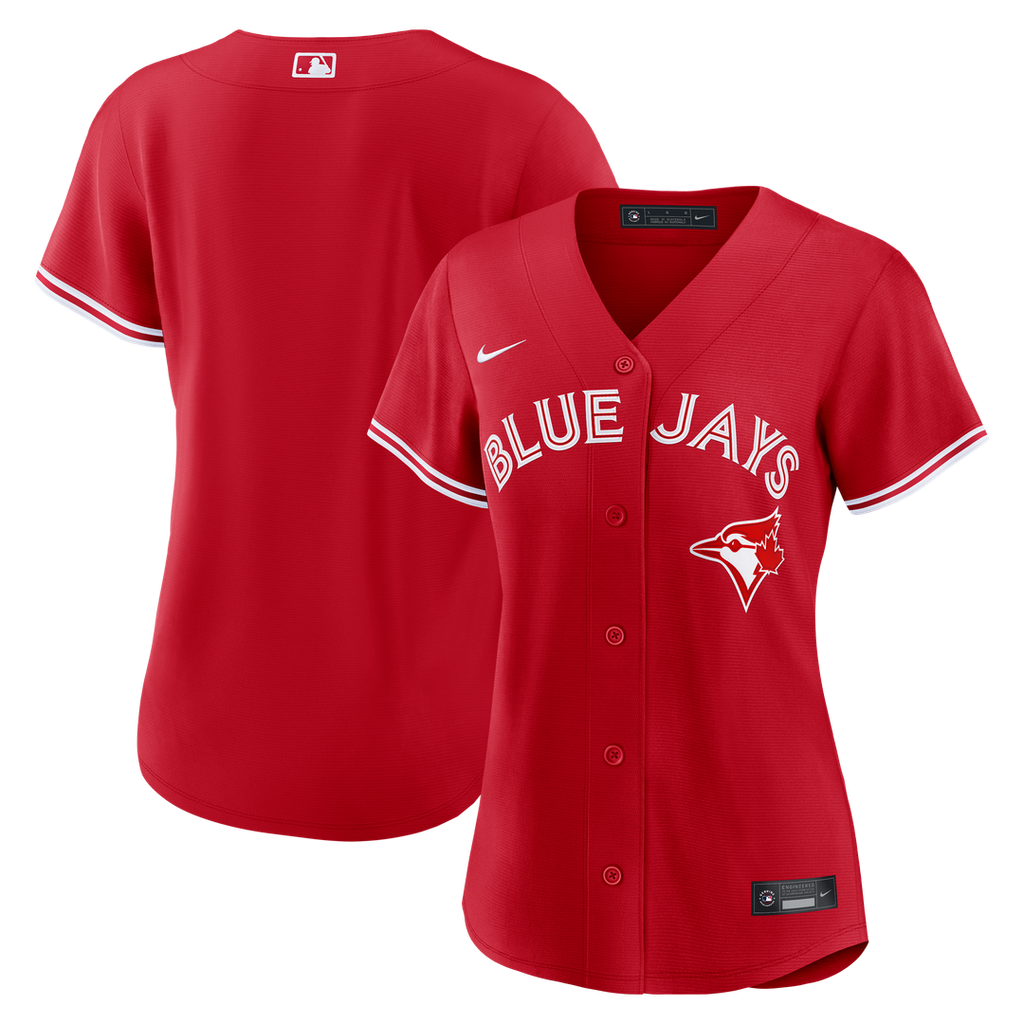 Toronto Blue Jays Women's Alternate Replica Jersey - Red