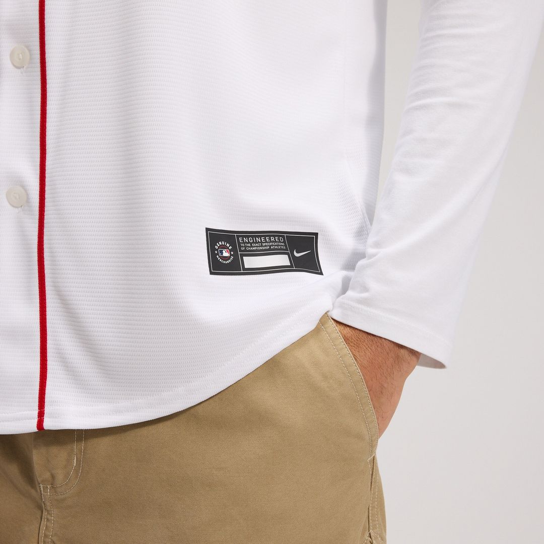 Cincinnati Reds Home Replica Team Jersey - White