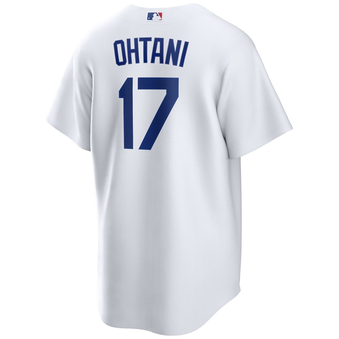 Los Angeles Dodgers Shohei Ohtani Home Replica Jersey - White