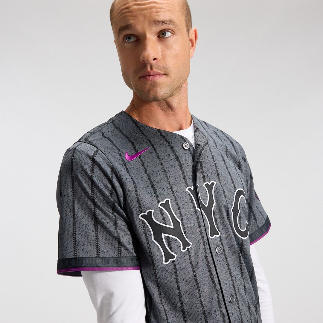 New York Mets City Connect Limited Jersey - Gray