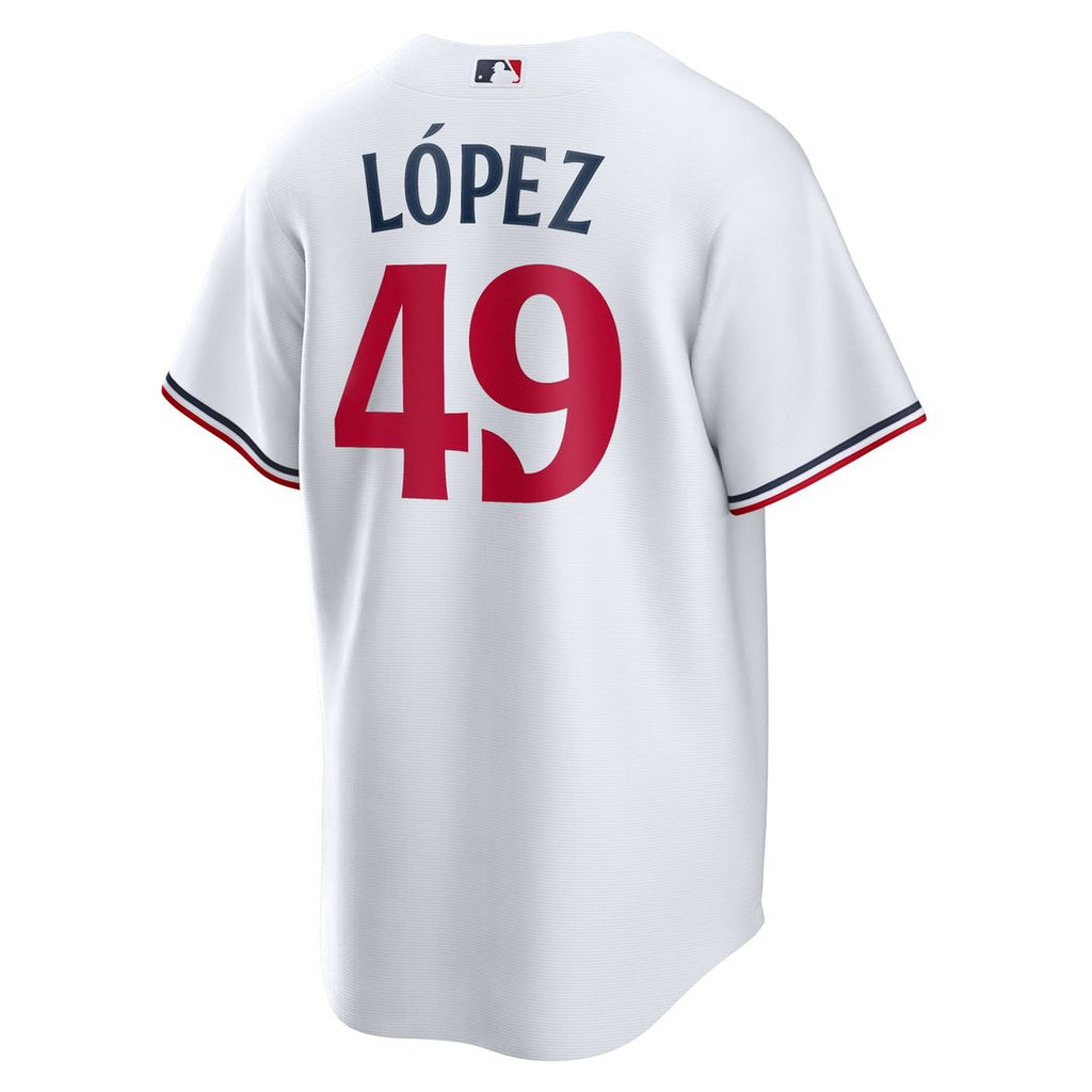 Minnesota Twins Pablo López Home Replica Jersey - White