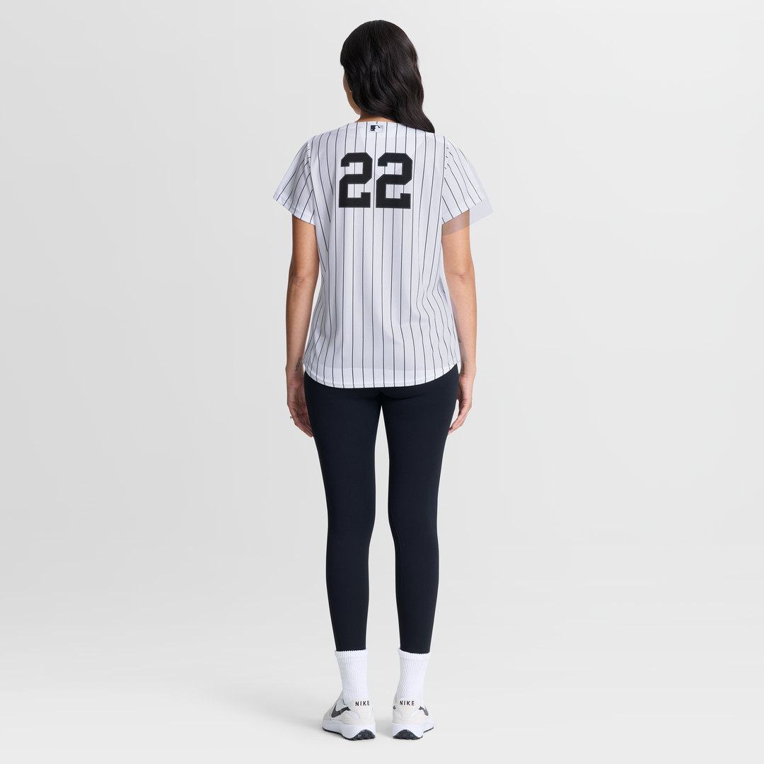 New York Yankees Ben Rice Women's Home Replica Jersey - White