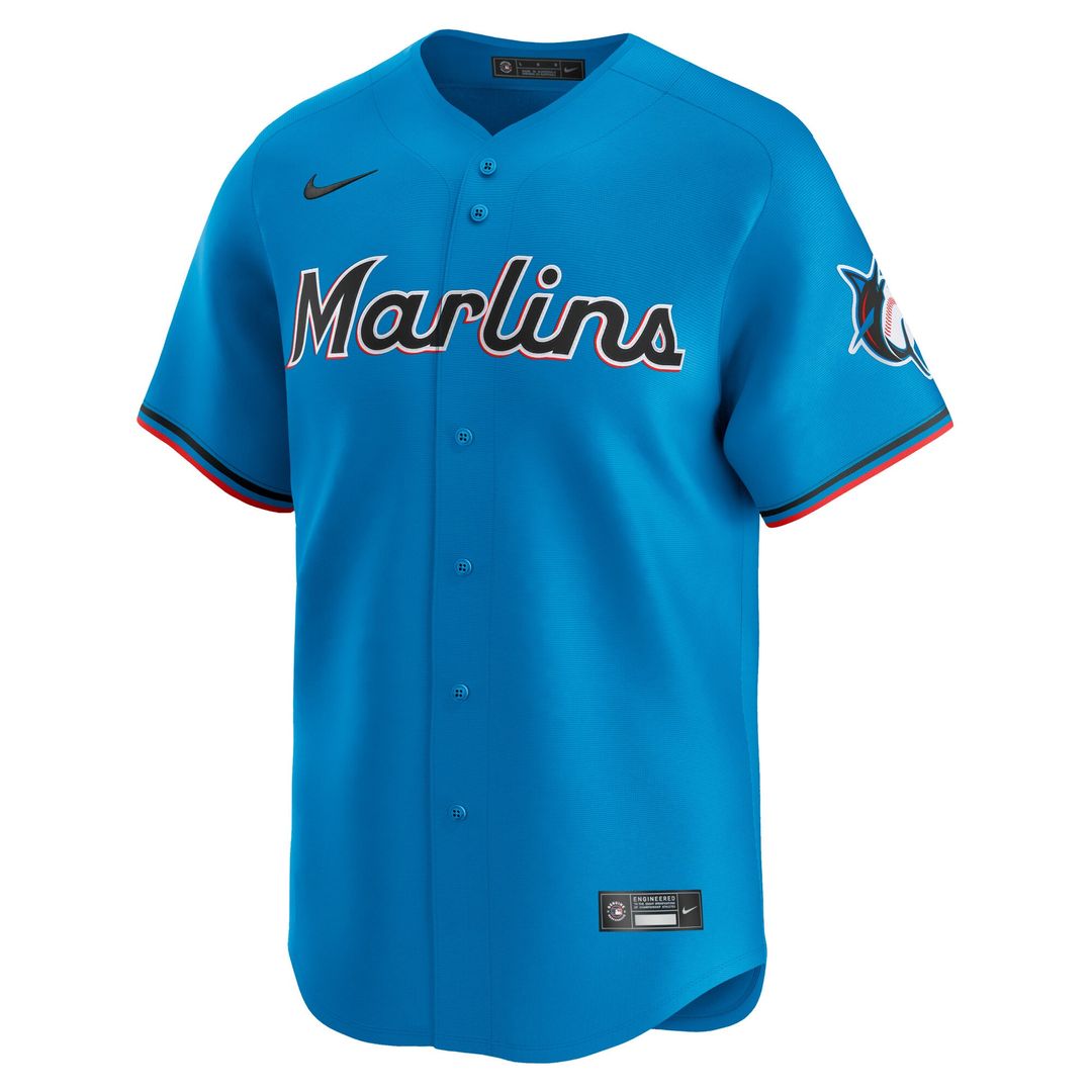 Miami Marlins Limited Jersey - Blue