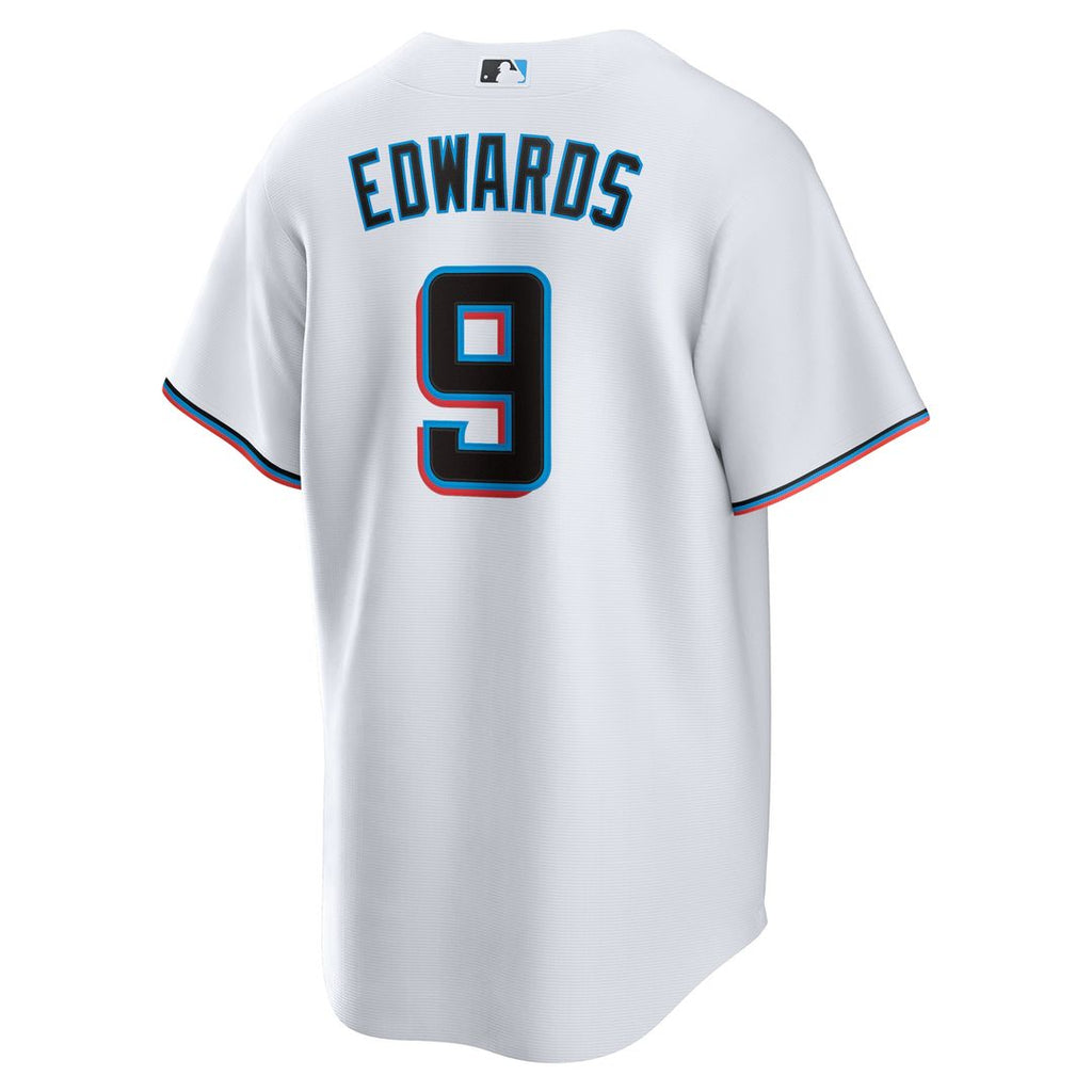 Miami Marlins Xavier Edwards Home Replica Jersey - White