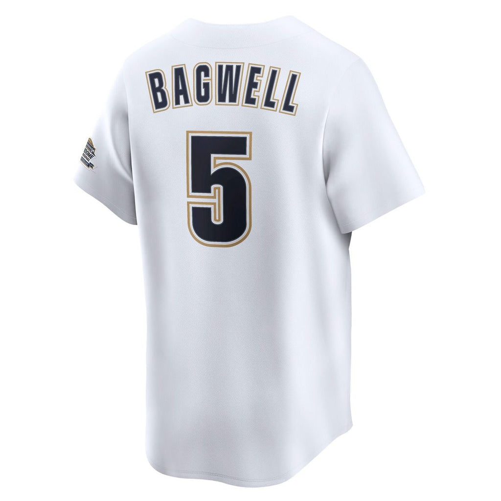 Houston Astros Jeff Bagwell Throwback Cooperstown Limited Jersey - White