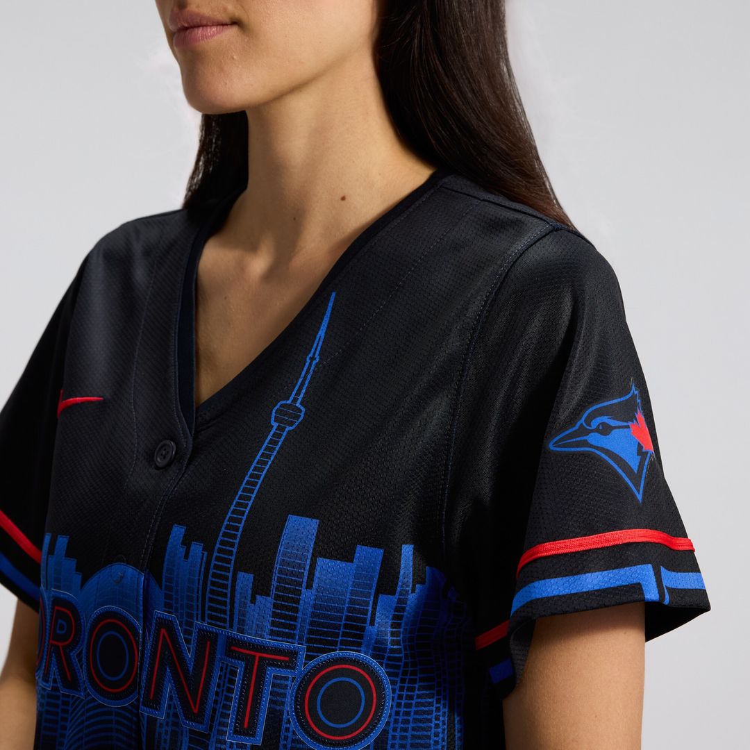 Toronto Blue Jays Vladimir Guerrero Jr. Women's 2024 City Connect Limited Jersey - Navy
