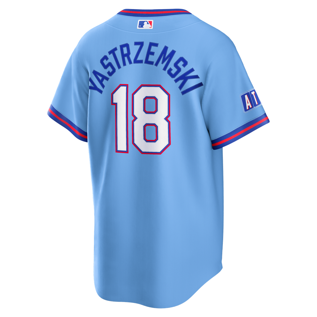 Atlanta Braves Mike Yastrzemski 2026 City Connect Stadium Jersey - Powder Blue