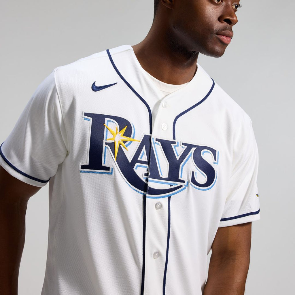 Tampa Bay Rays Home Authentic Jersey - White