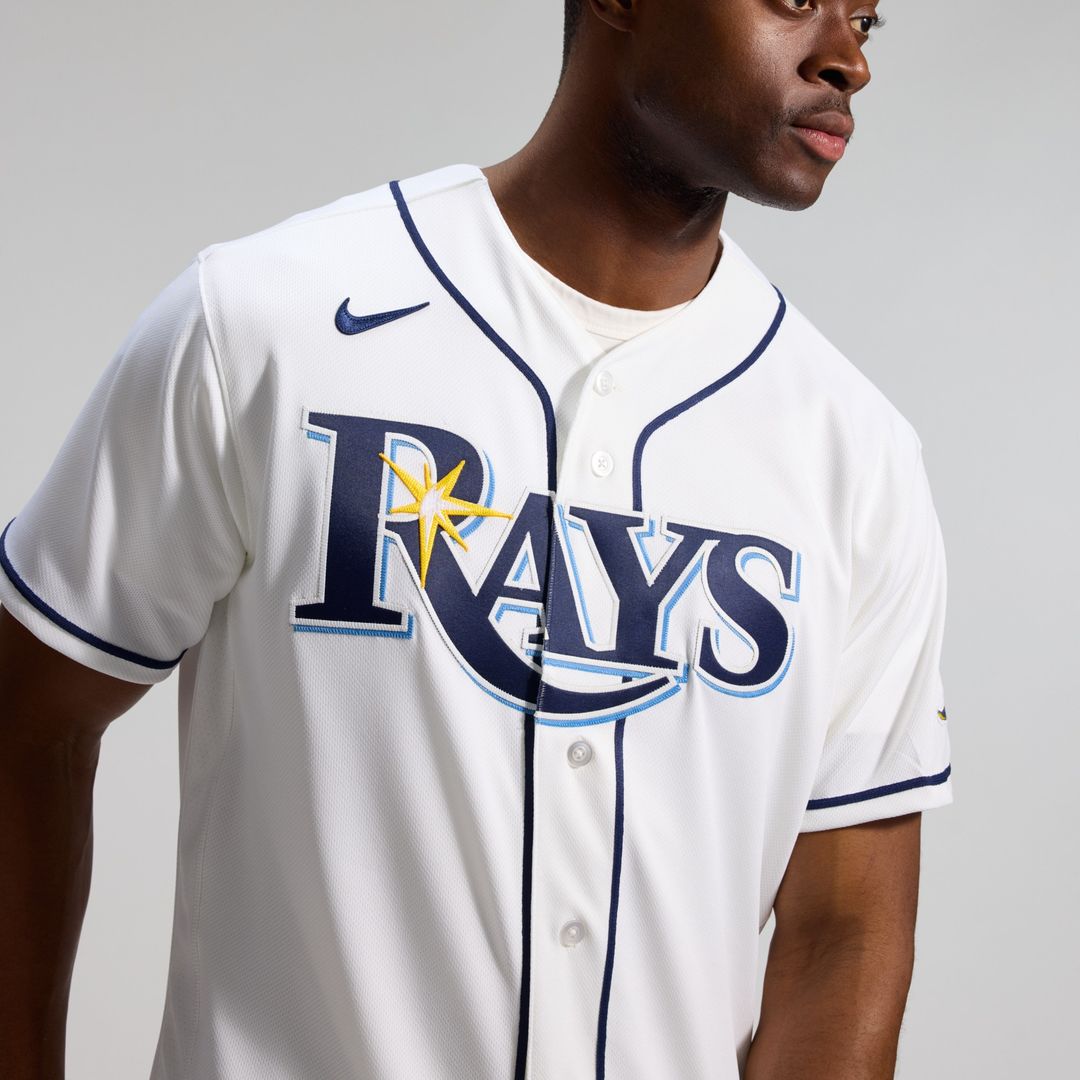 Tampa Bay Rays Home Authentic Jersey - White