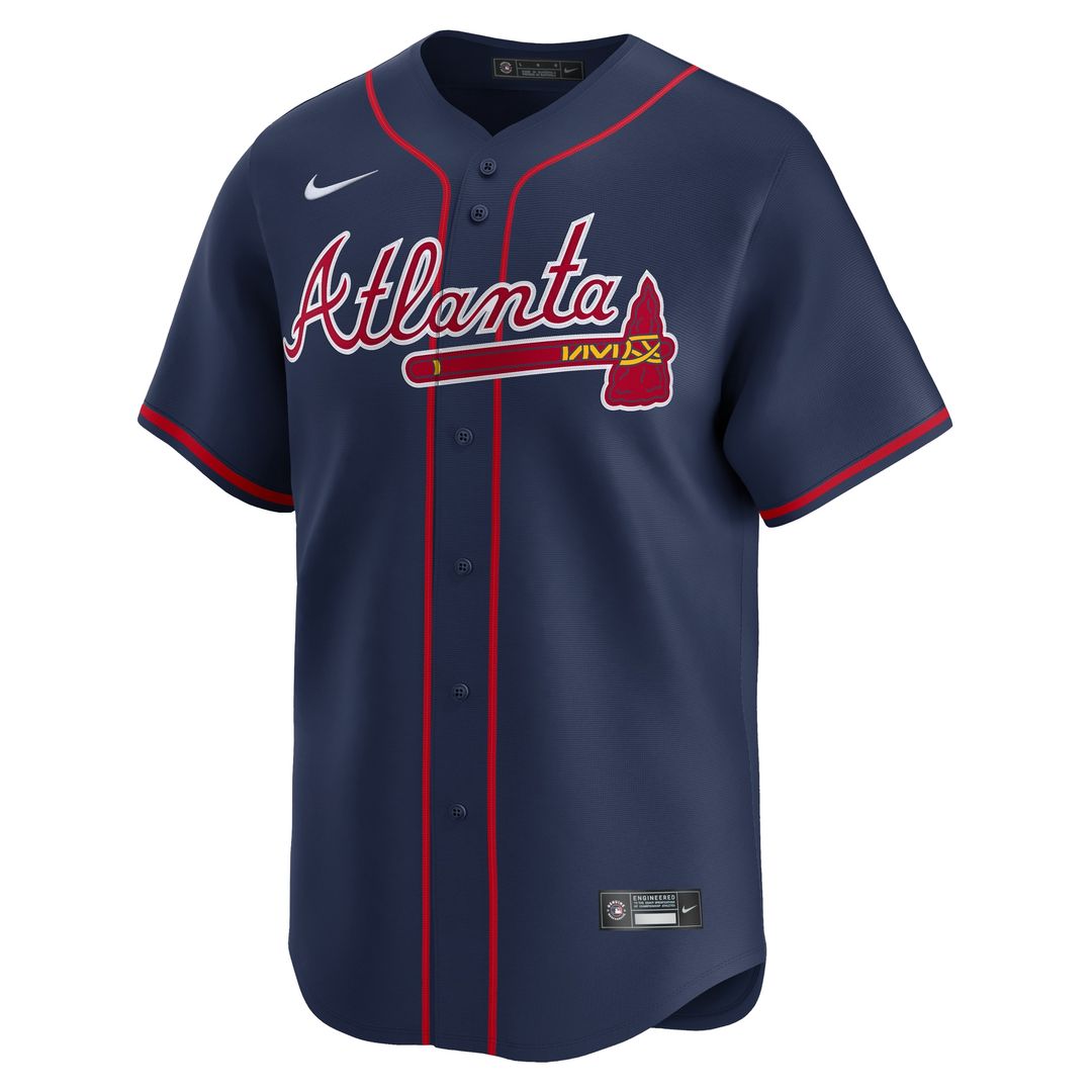 Atlanta Braves Ronald Acuña Jr. Alternate Limited Jersey - Navy