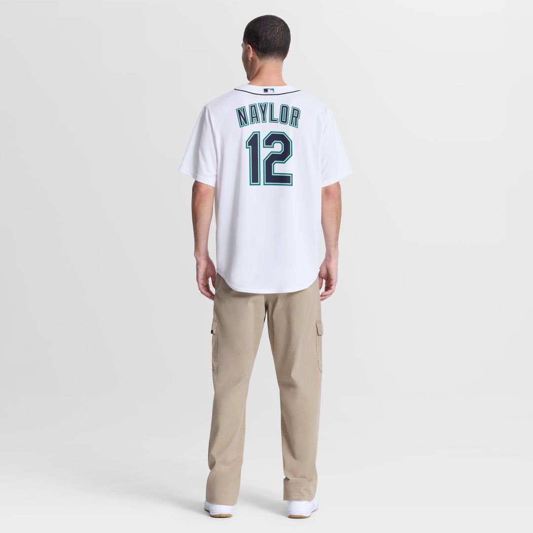 Seattle Mariners Josh Naylor Home Replica Jersey - White