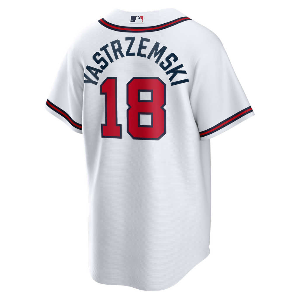 Atlanta Braves Mike Yastrzemski Replica Jersey - White