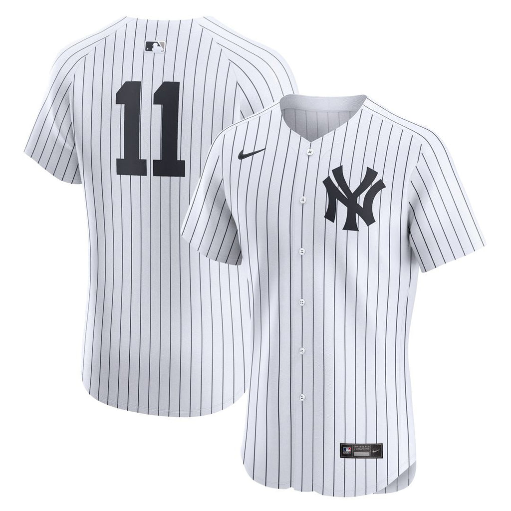 New York Yankees Anthony Volpe Home Elite Jersey - White