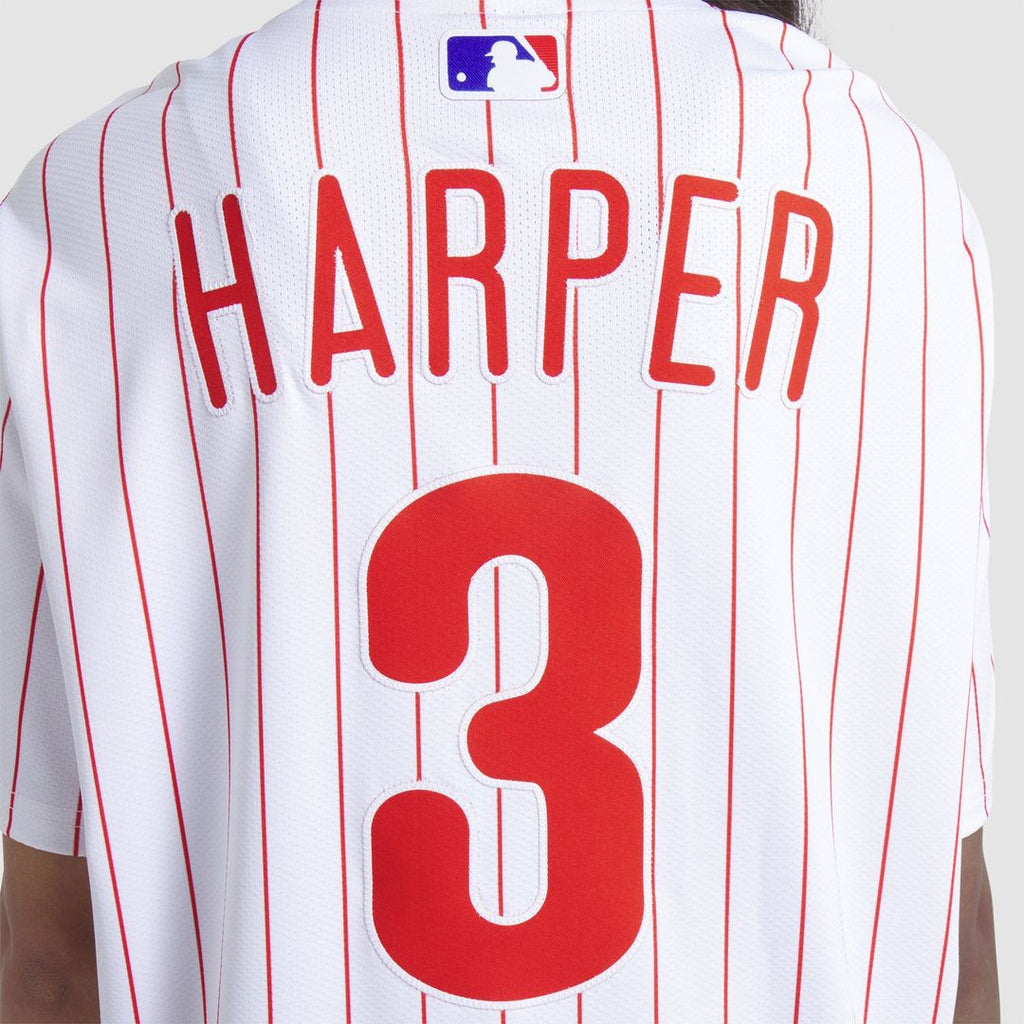 Philadelphia Phillies Bryce Harper Home Elite Jersey - White