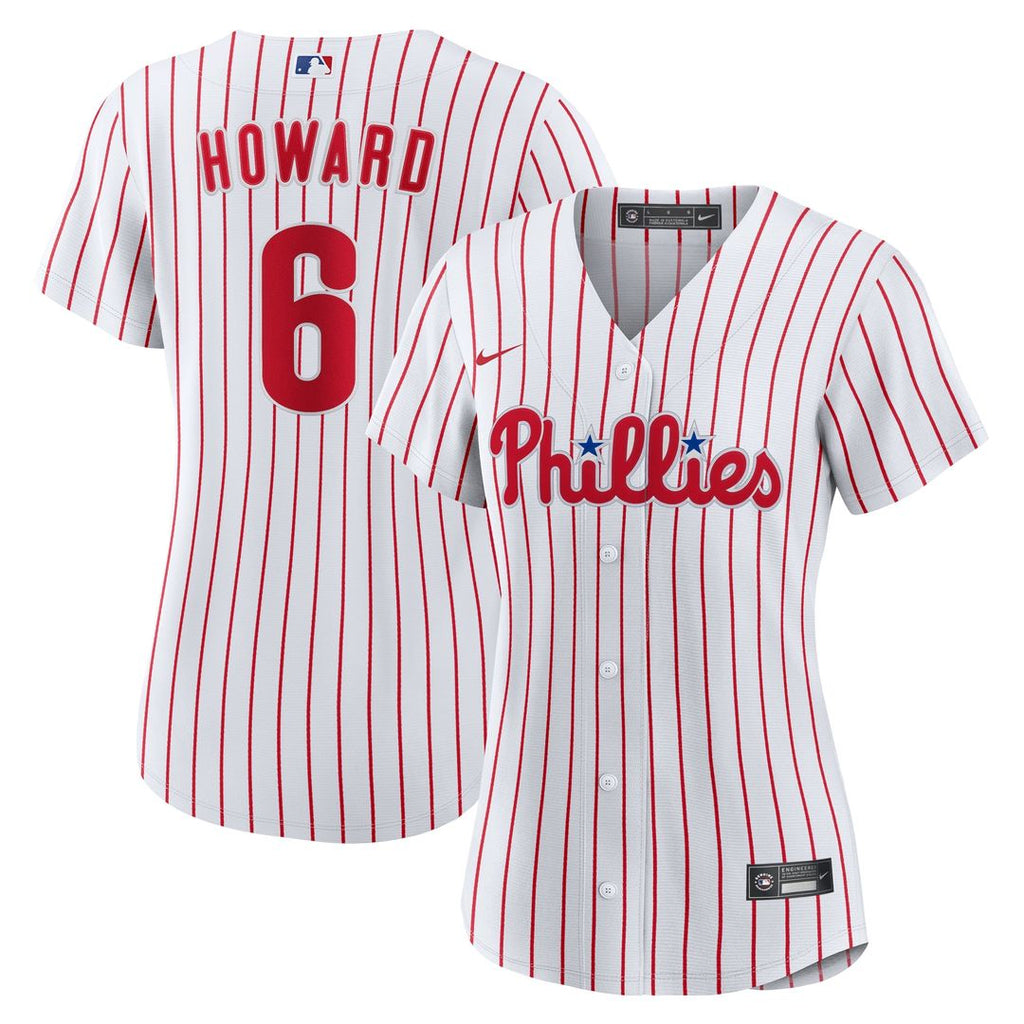 Philadelphia Phillies Ryan Howard Women's Replica Jersey - White