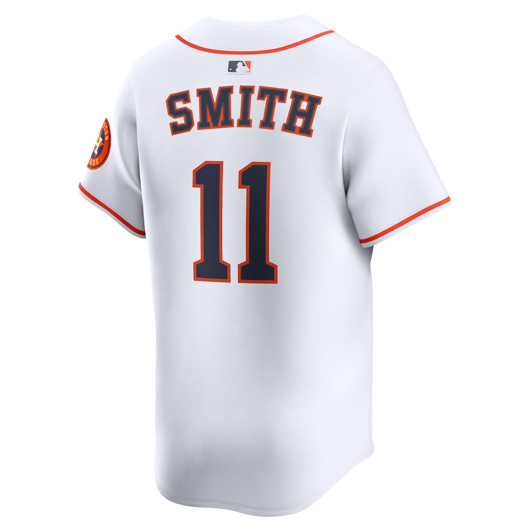 Houston Astros Cam Smith #11 Home Limited Jersey - White