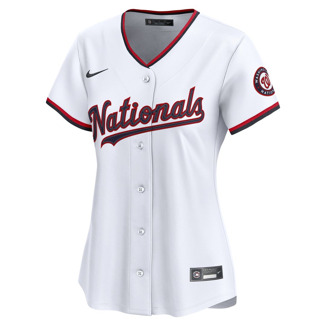 Washington Nationals Women's Home Limited Jersey - White