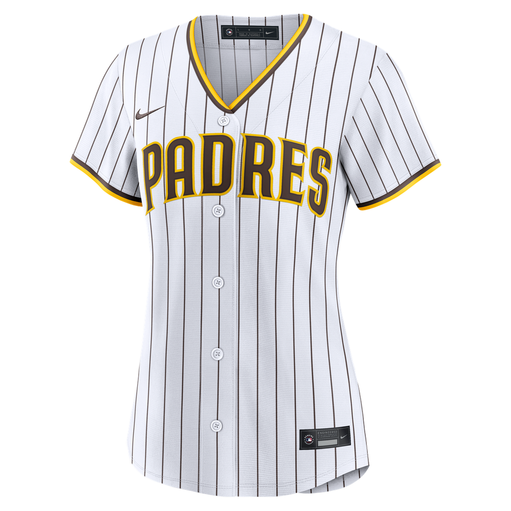 San Diego Padres Joe Musgrove Women's Home Replica Jersey - White