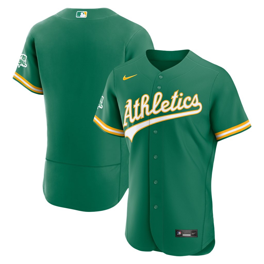 Athletics Alternate Authentic Jersey - Green