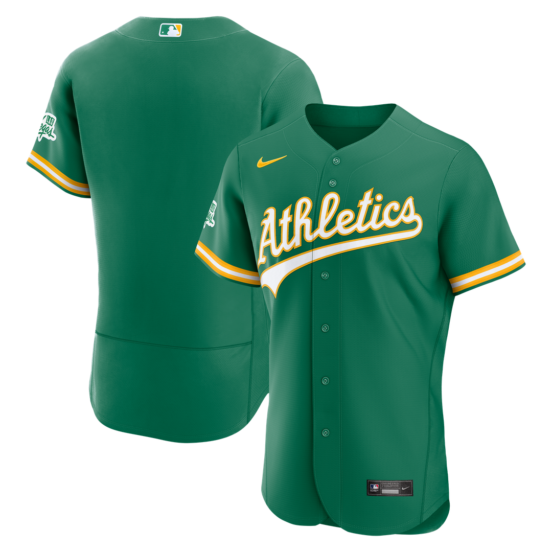 Athletics Alternate Authentic Jersey - Green