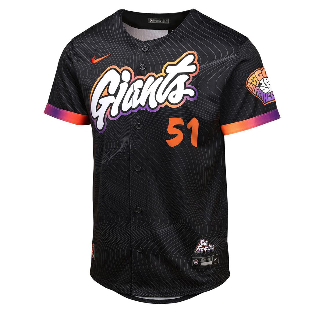 San Francisco Giants Jung Hoo Lee Youth 2025 City Connect Limited Jersey - Anthracite