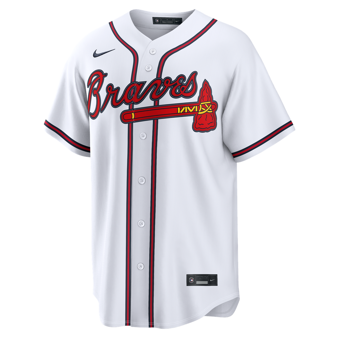 Atlanta Braves Grant Holmes Home Replica Jersey - White