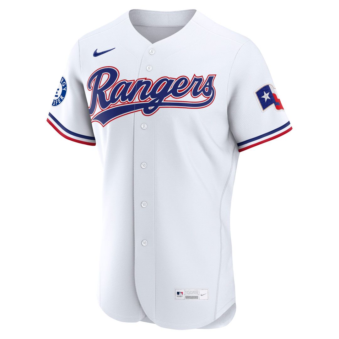 Texas Rangers Alternate Authentic Jersey - Light Blue